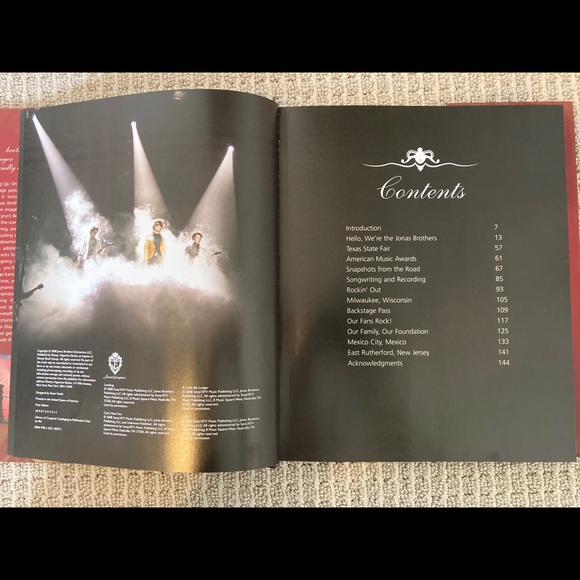 Signed Jonas Brothers Burning Up Book - Picture 7 of 8